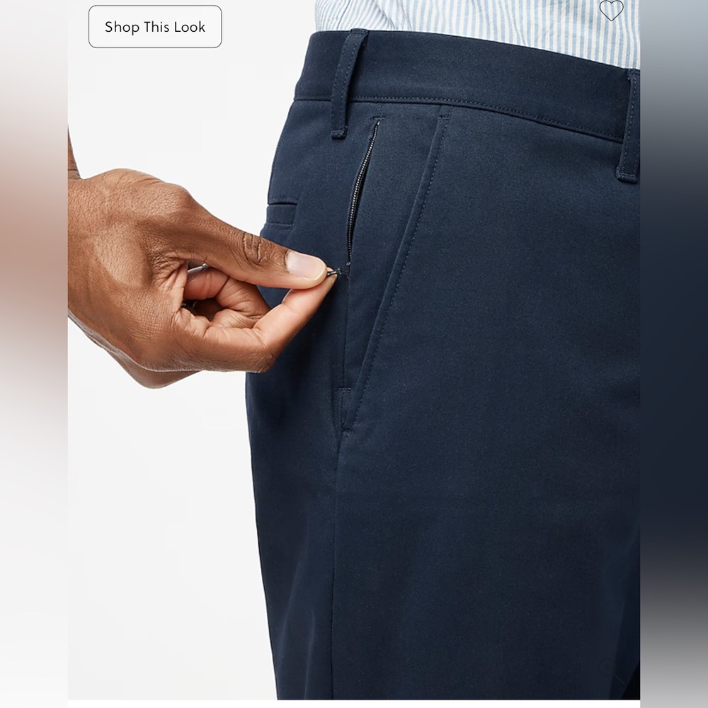 J. Crew Straight-Fit TruTemp365 Chino Pant - Picture 3 of 7